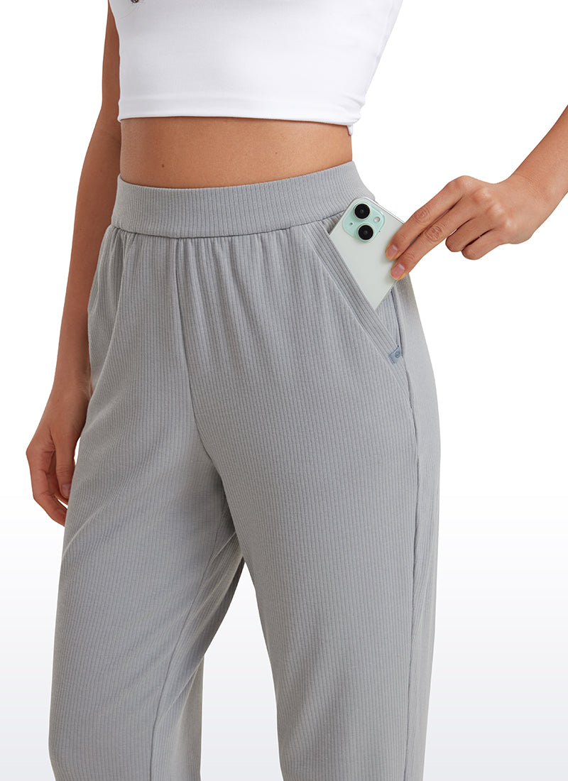 Ribbed Pocket Sweat Pant 28"