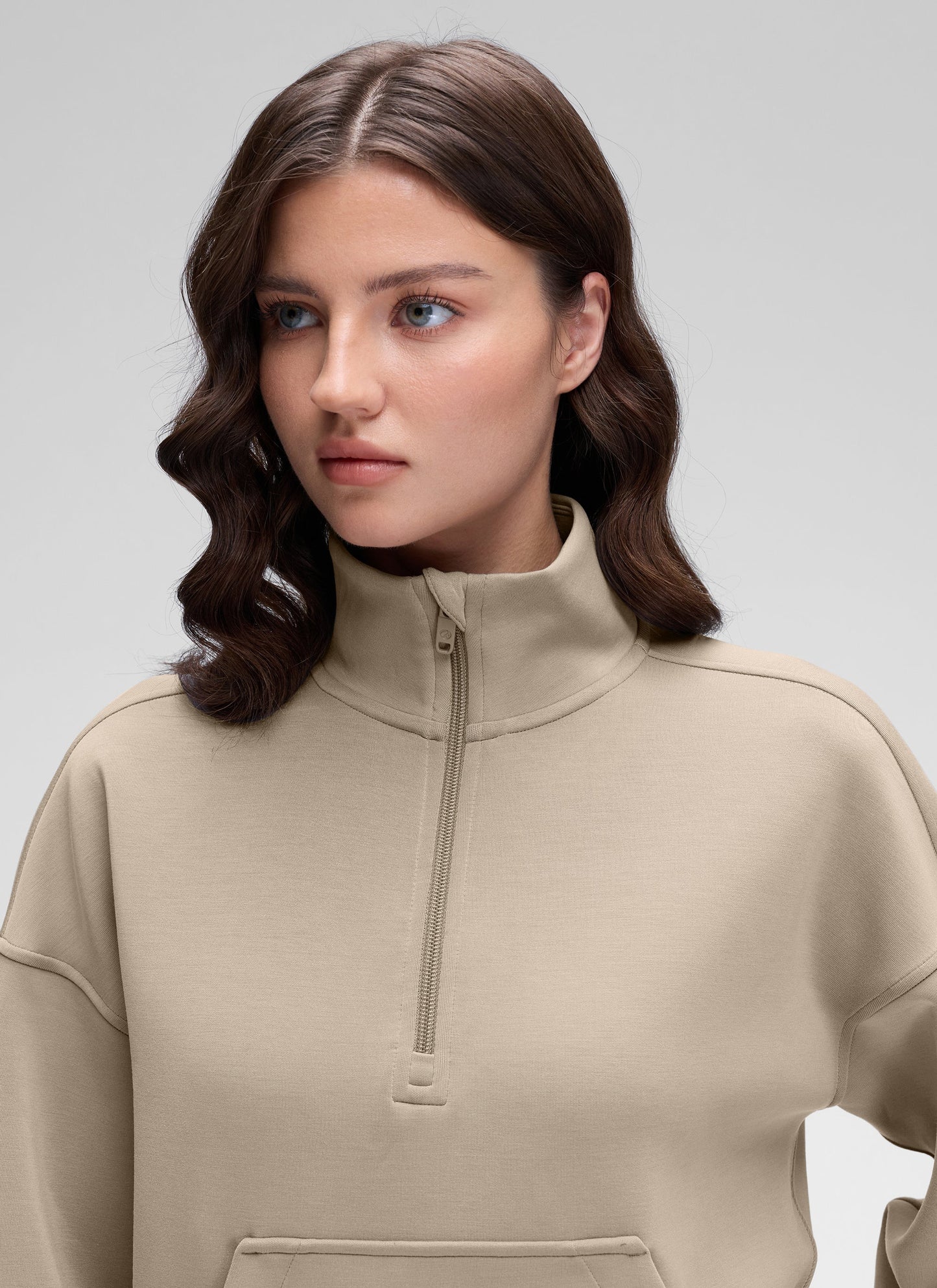 SoftAura Half Zip Pullover Sweatshirt