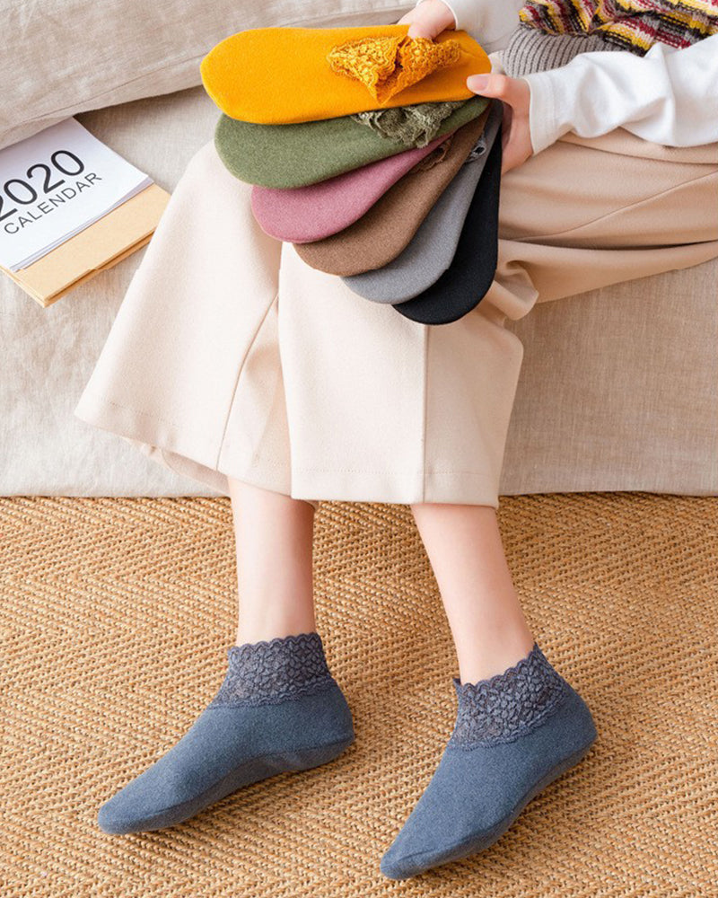 New Fashion Lace Warm Socks
