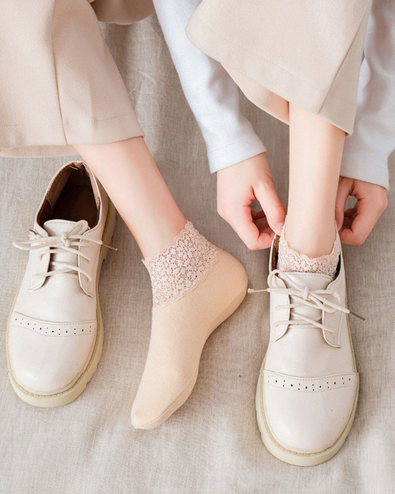 New Fashion Lace Warm Socks