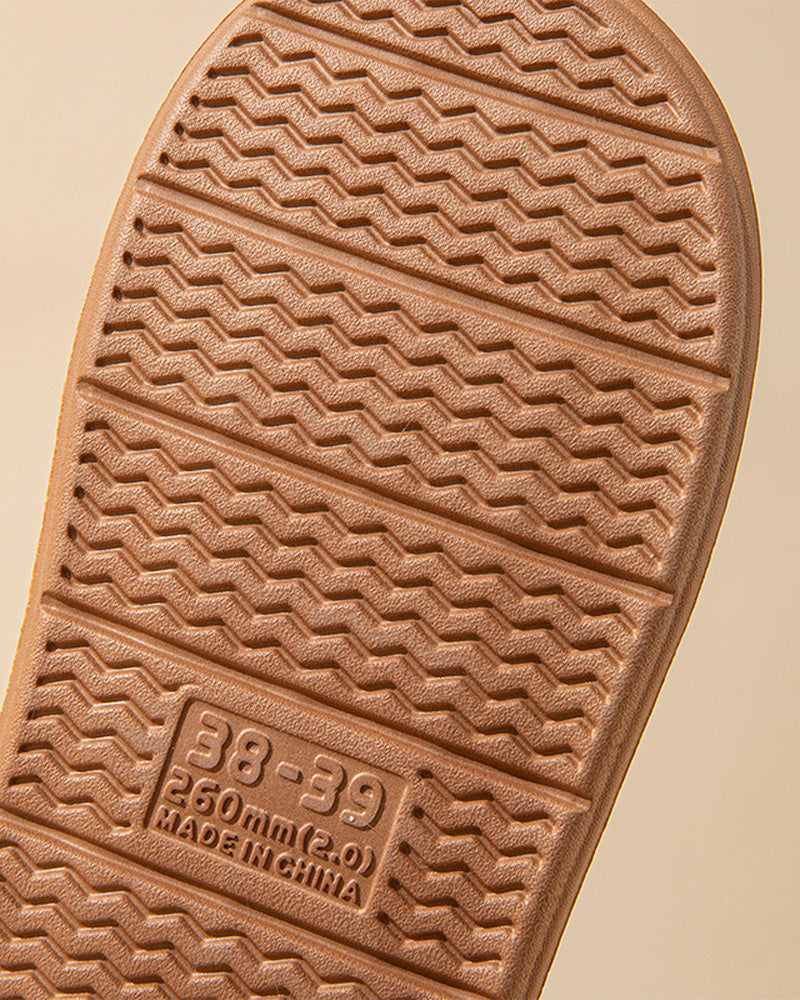 Non-slip lightweight warm cotton slippers