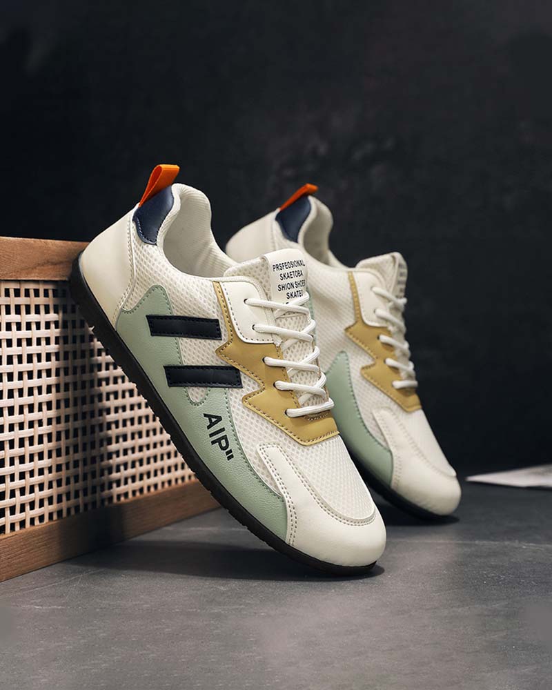 Men's Casual Colorblock Sneakers