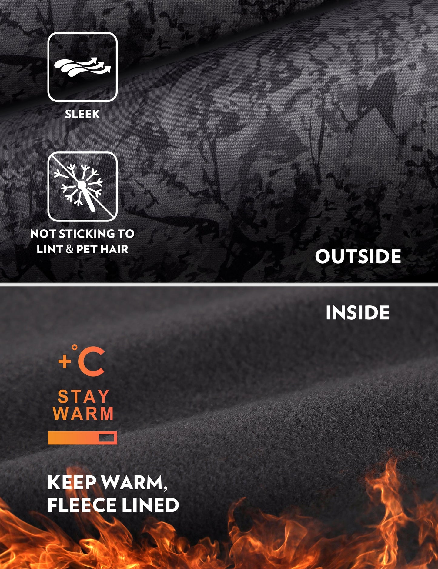 Thermal Fleece Lined Pocket Legging 25''