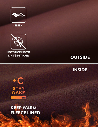 Thermal Fleece Lined Pocket Legging 28''