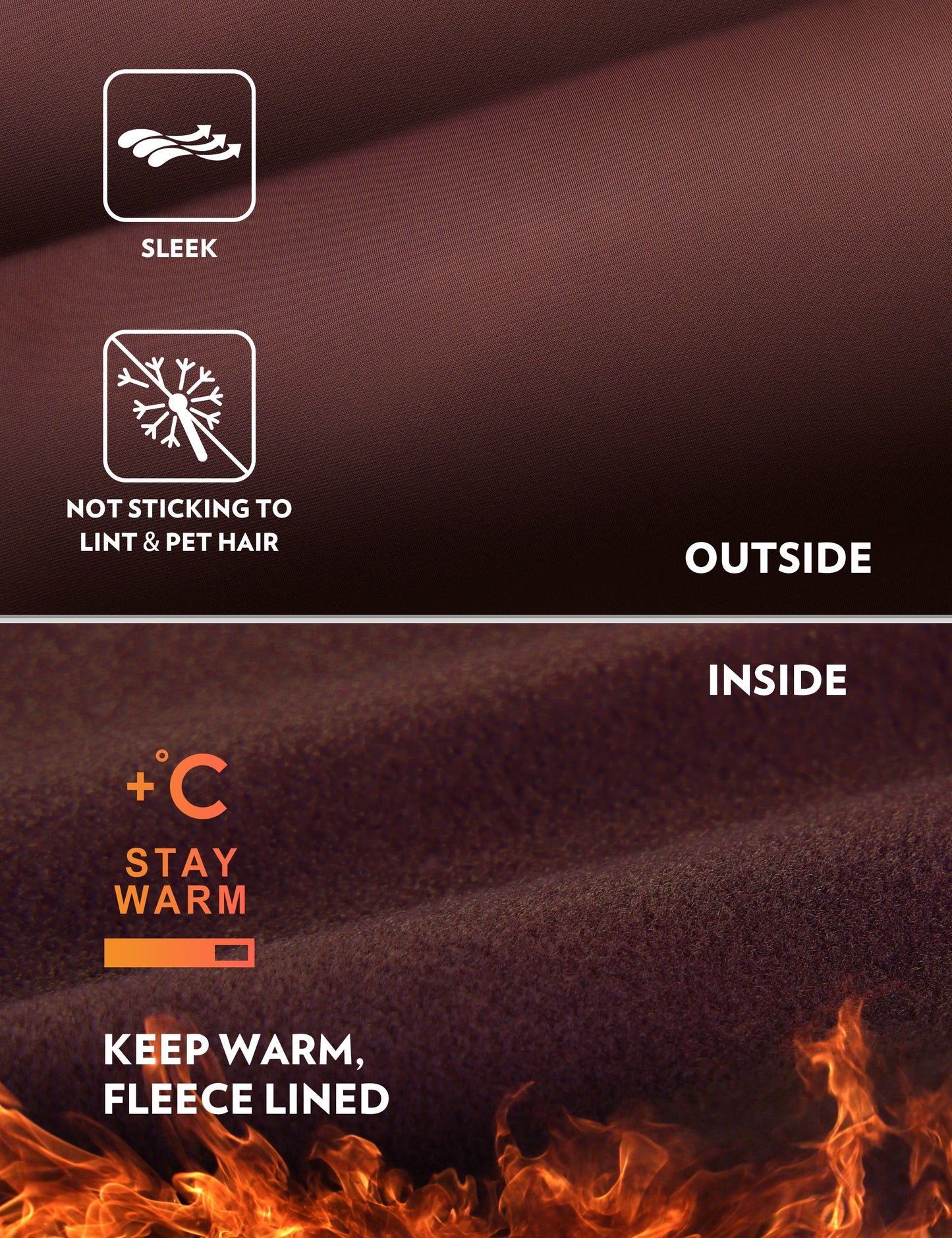 Thermal Fleece Lined Legging 28''