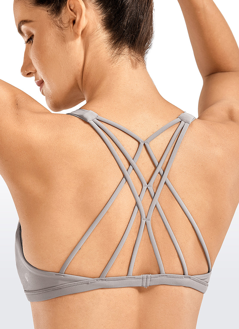 Nakedfeel Low Cut Strappy Bra (6 Straps)