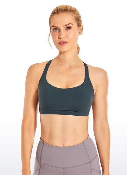 Nakedfeel Low Cut Strappy Bra (8 Straps)