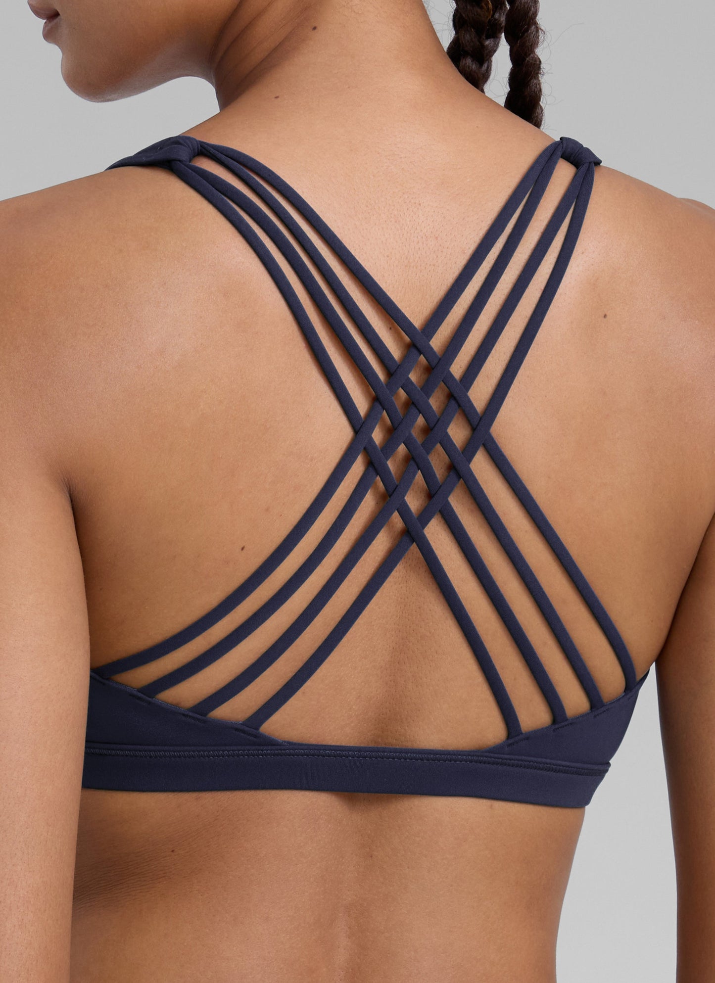 Nakedfeel Low Cut Strappy Bra (8 Straps)