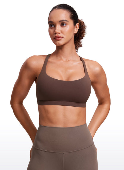 Nakedfeel Low Cut Strappy Bra (8 Straps)