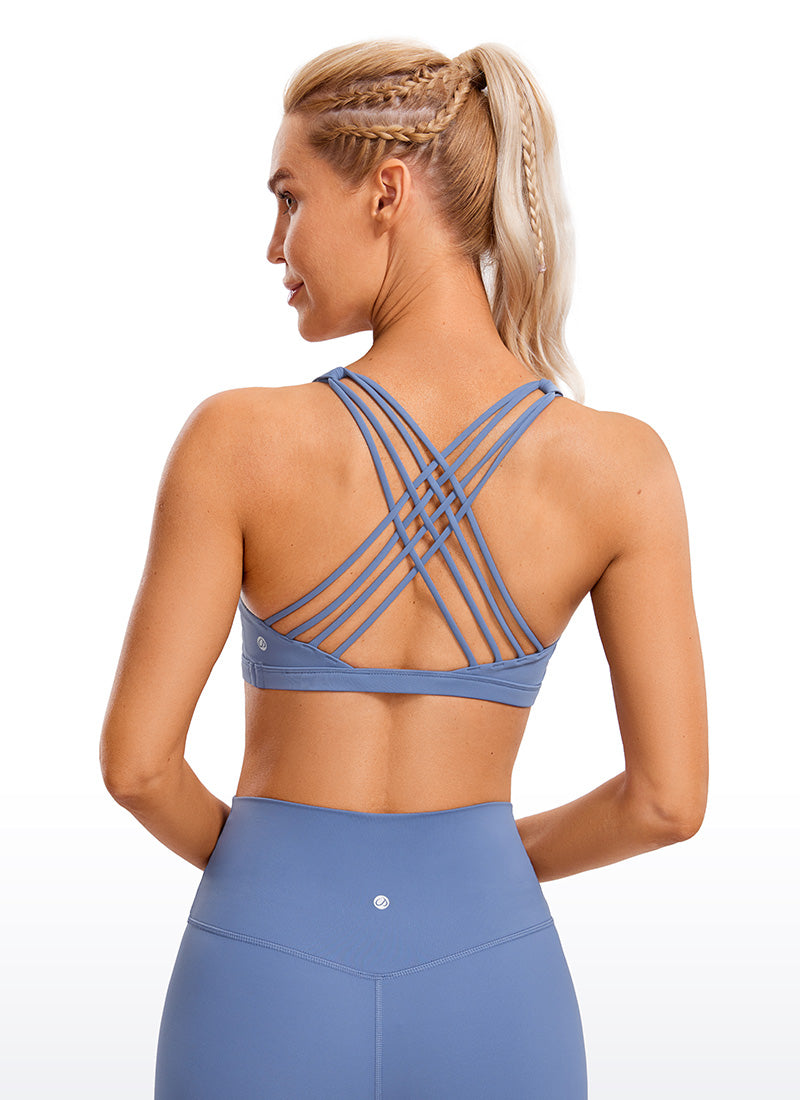 Nakedfeel Low Cut Strappy Bra (8 Straps)