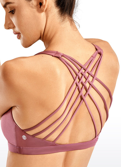 Nakedfeel Low Cut Strappy Bra (8 Straps)