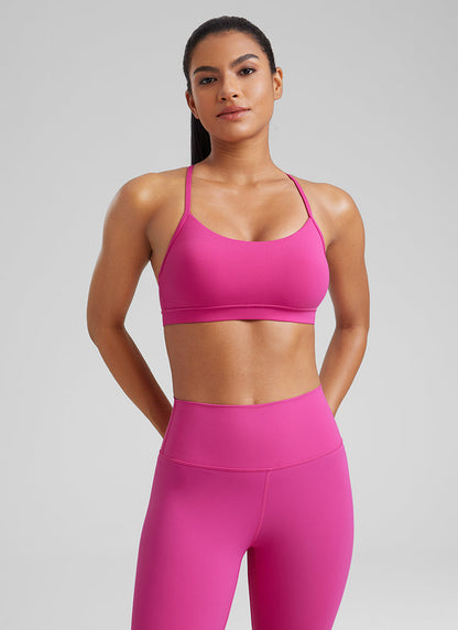 Butterluxe Y Back Spaghetti Thin Strap Bra