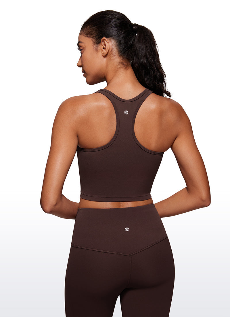 Butterluxe Racerback Built in Bra Tank