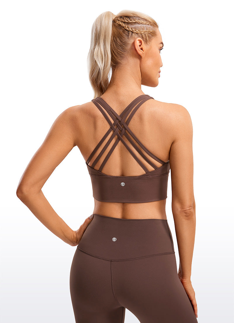 Nakedfeel Strappy Longline Bra