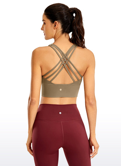 Nakedfeel Strappy Longline Bra