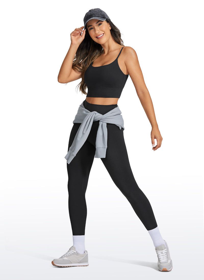 Brushed Nakedfeel Longline Adjustable Bra