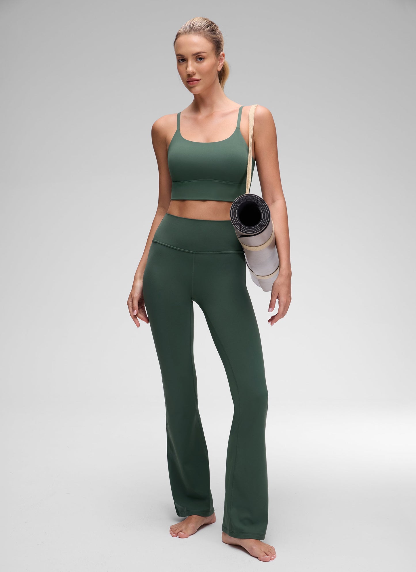 Brushed Nakedfeel Longline Adjustable Bra