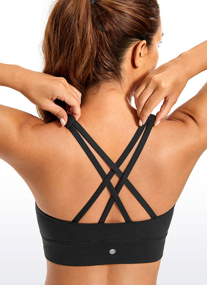 Butterluxe High Neck Strappy back Bra