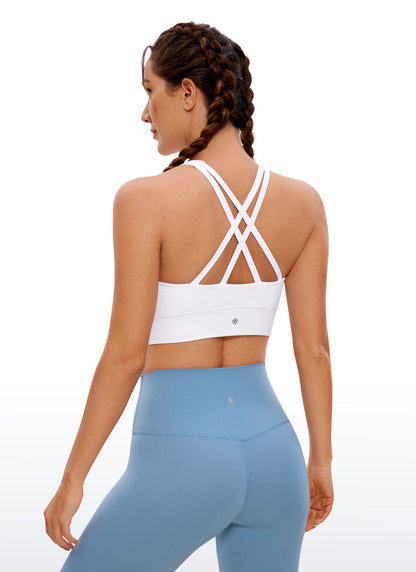 Butterluxe High Neck Strappy back Bra