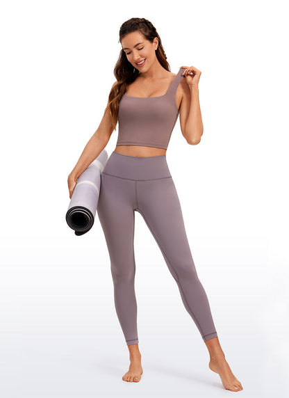 Butterluxe Square Neck Built in Bra Tank