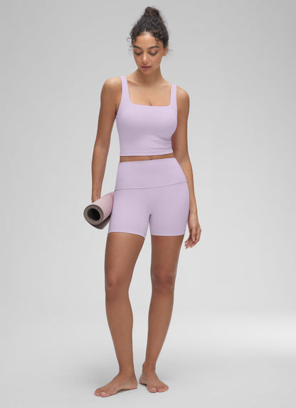 Butterluxe Square Neck Built in Bra Tank