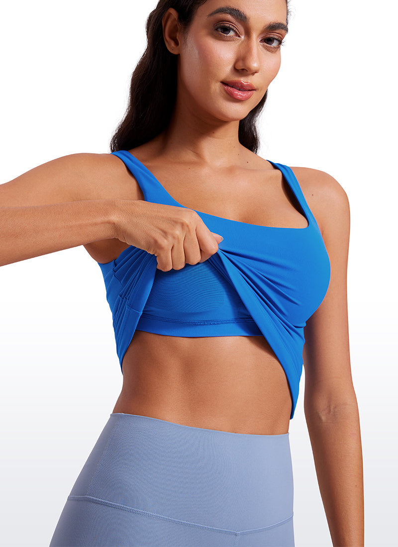 Butterluxe U Neck Built in Bra Tank