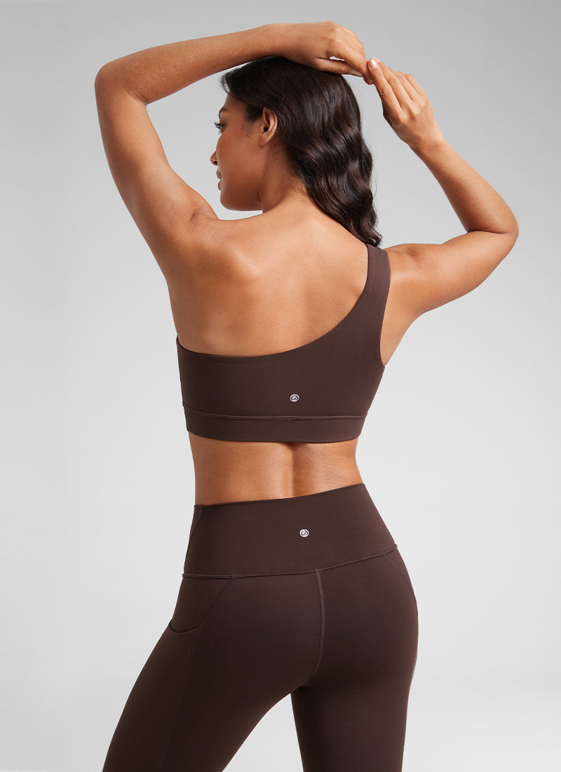 Butterluxe One Shoulder Sports Bra