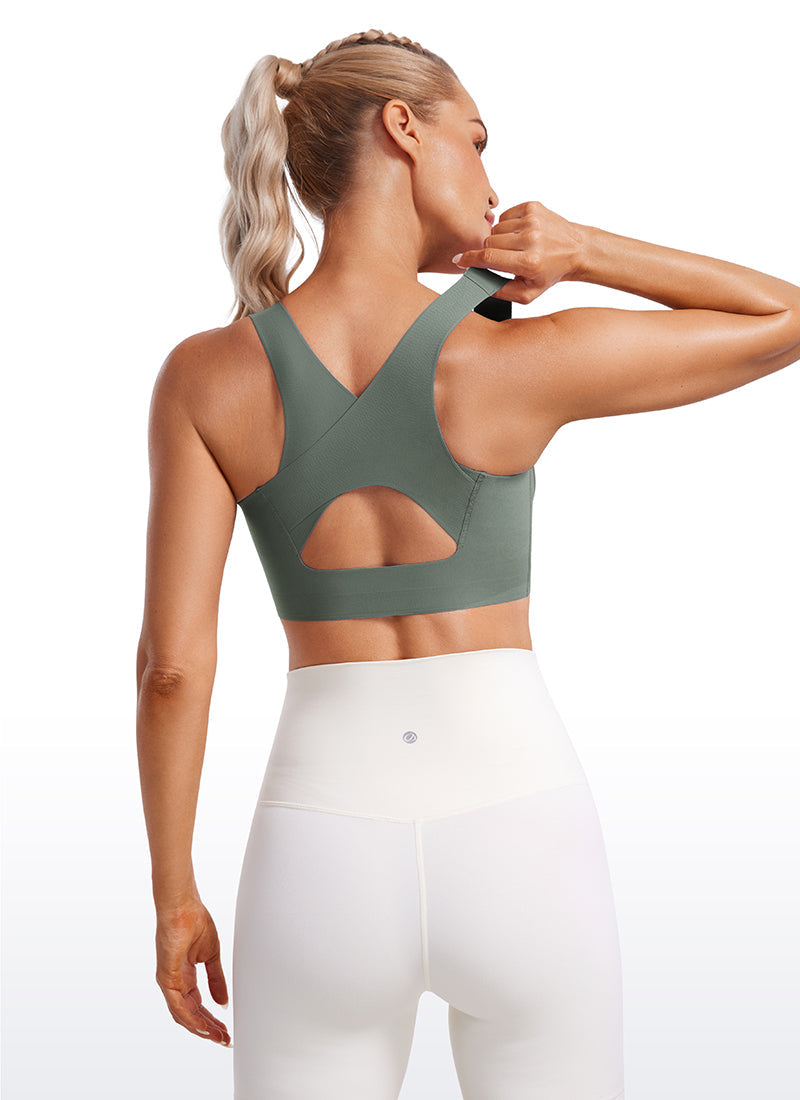 Flex Sculpt Racerback U Neck Sports Bra