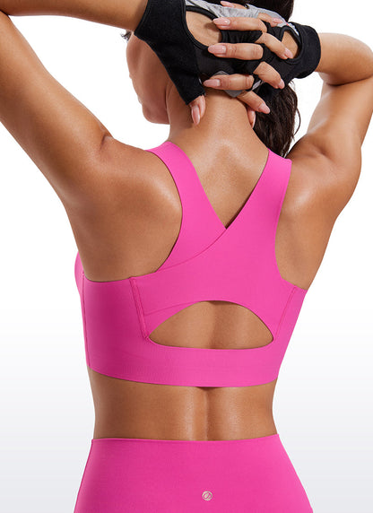 Flex Sculpt Racerback U Neck Sports Bra