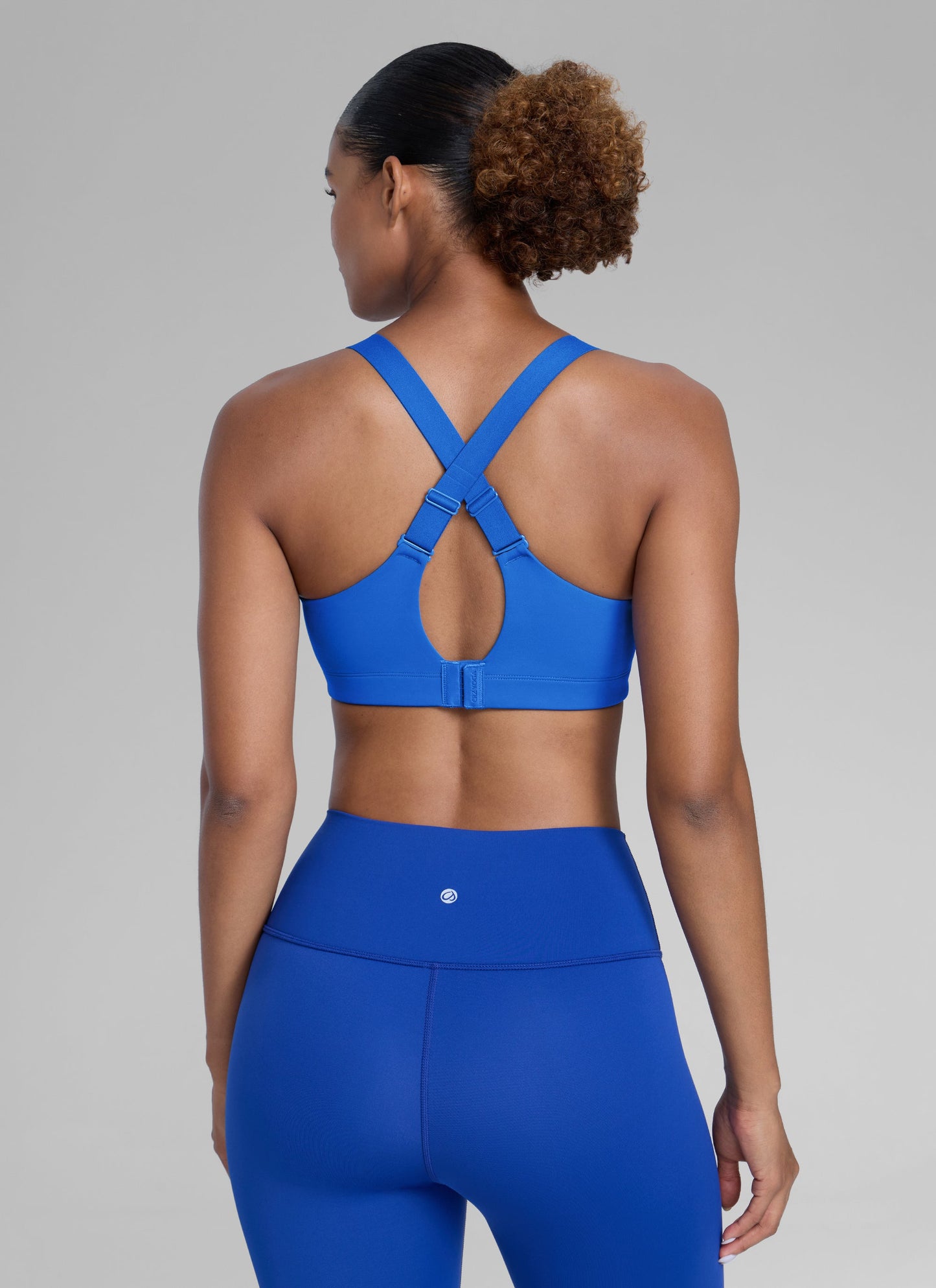 Zip Front High Impact Sports Bra