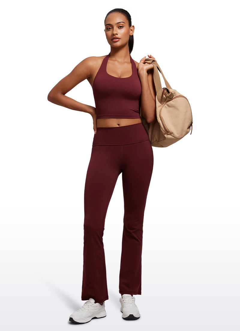 Butterluxe Built in Bra Halter Tank