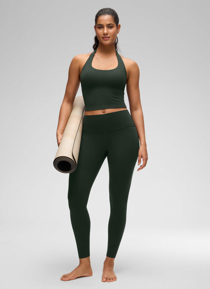 Butterluxe Built in Bra Halter Tank