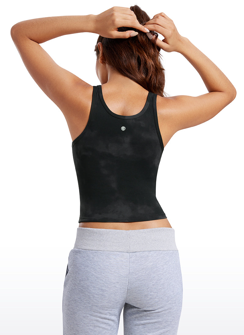 Butterluxe Double Lined Scoop Neck Tank