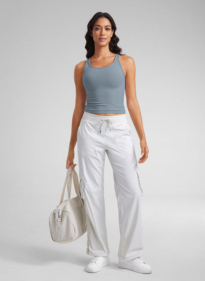 Butterluxe Double Lined Scoop Neck Tank