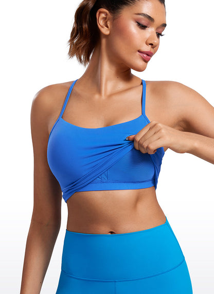 Butterluxe Y Back Built in Bra Tank