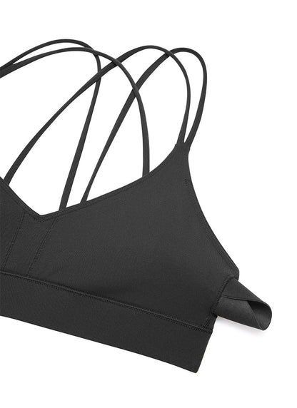 Butterluxe V Neck Strappy Back Bra