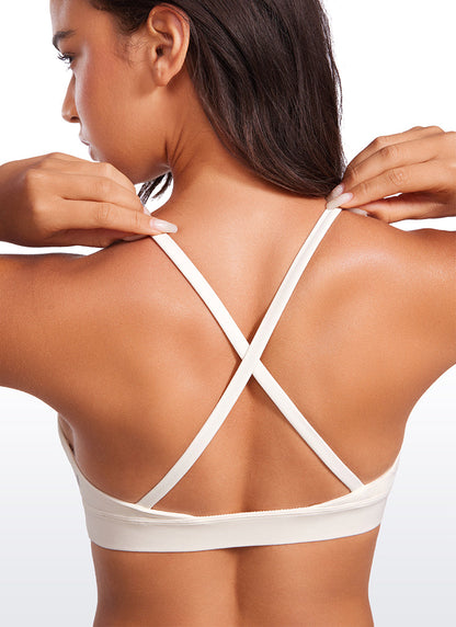 Butterluxe Thin Strap Criss Cross Bra