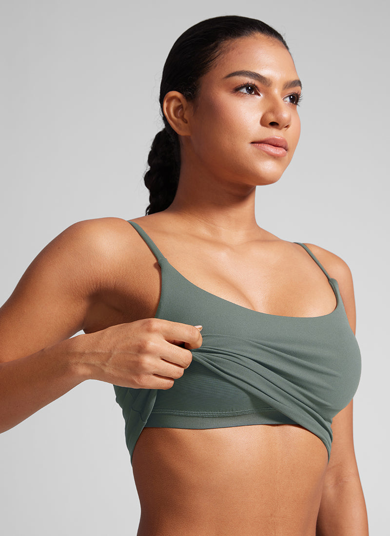 Butterlift® Built in Bra Cropped Tank
