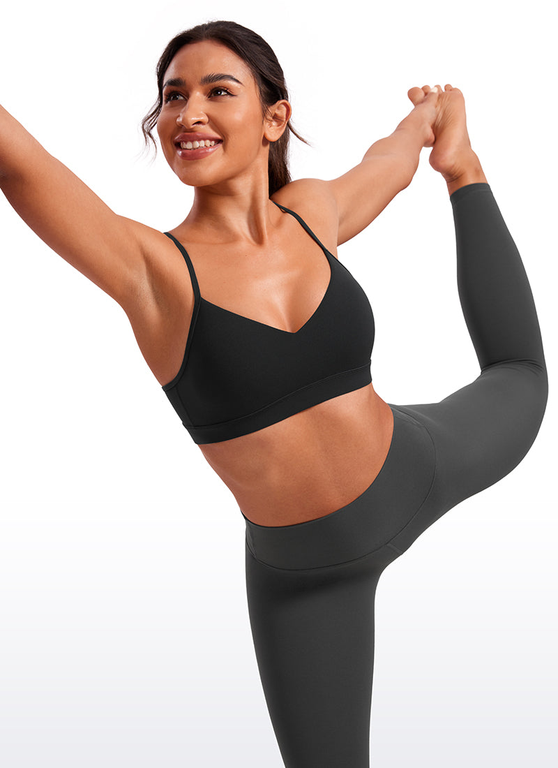 Butterluxe V Neck Spaghetti Strap Bra