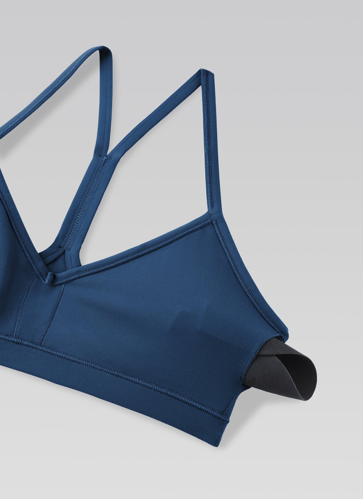 Butterluxe Sports Ruched V Neck Bra