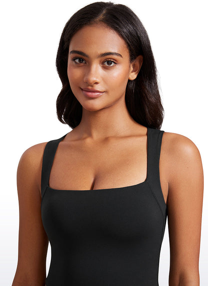 Butterluxe Built in Bra Longline Tank