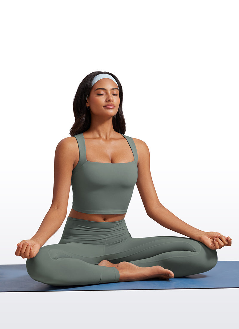 Butterluxe Built in Bra Longline Tank