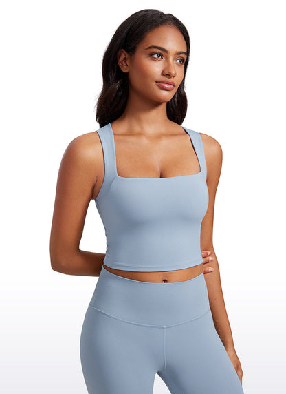 Butterluxe Built in Bra Longline Tank