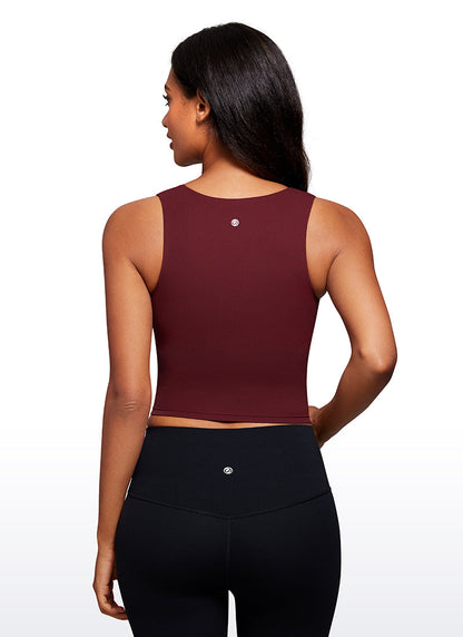 Butterluxe Built in Bra Longline Tank