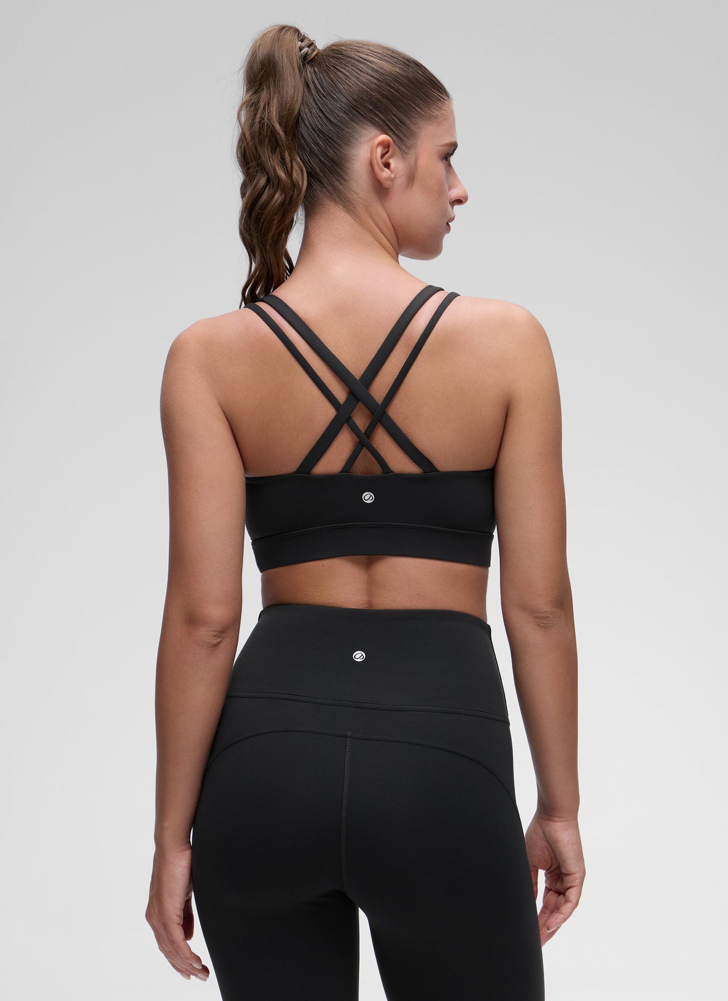 Butterluxe Mold U Neck Double Strap Sports Bra