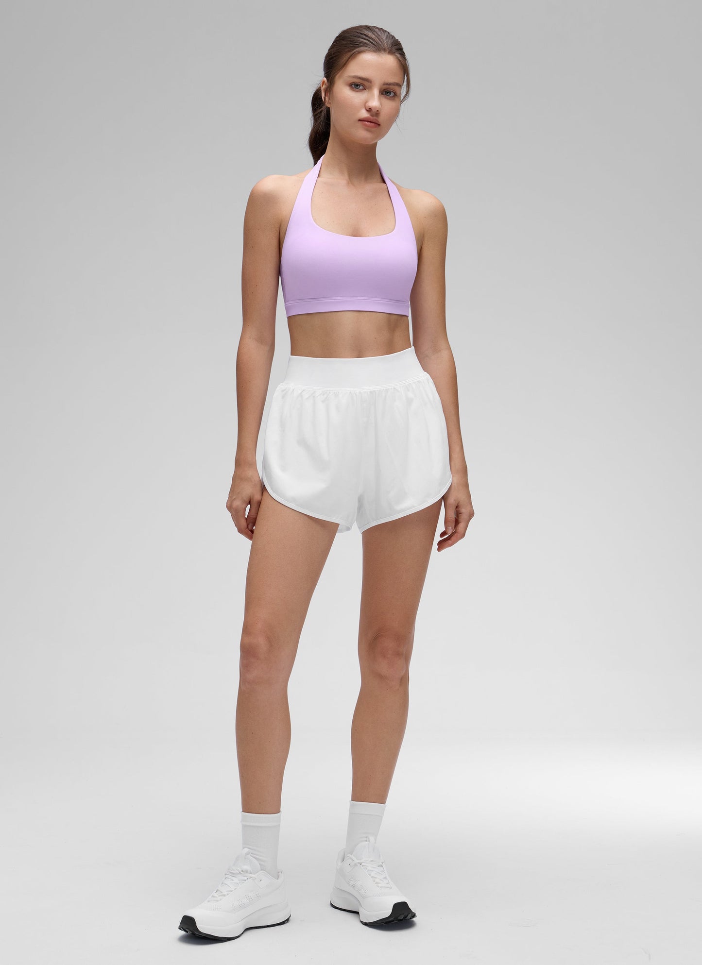 Butterluxe Scoop Neck Open Back Sports Bra