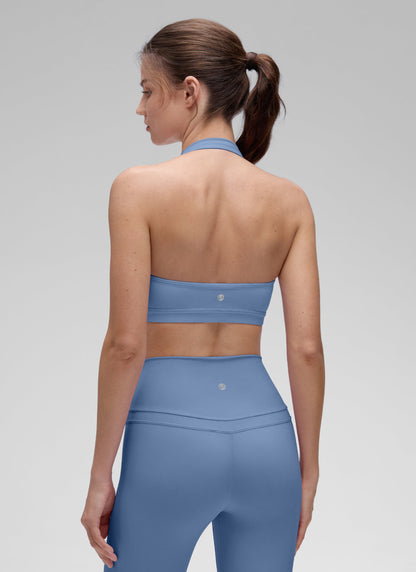 Butterluxe Scoop Neck Open Back Sports Bra