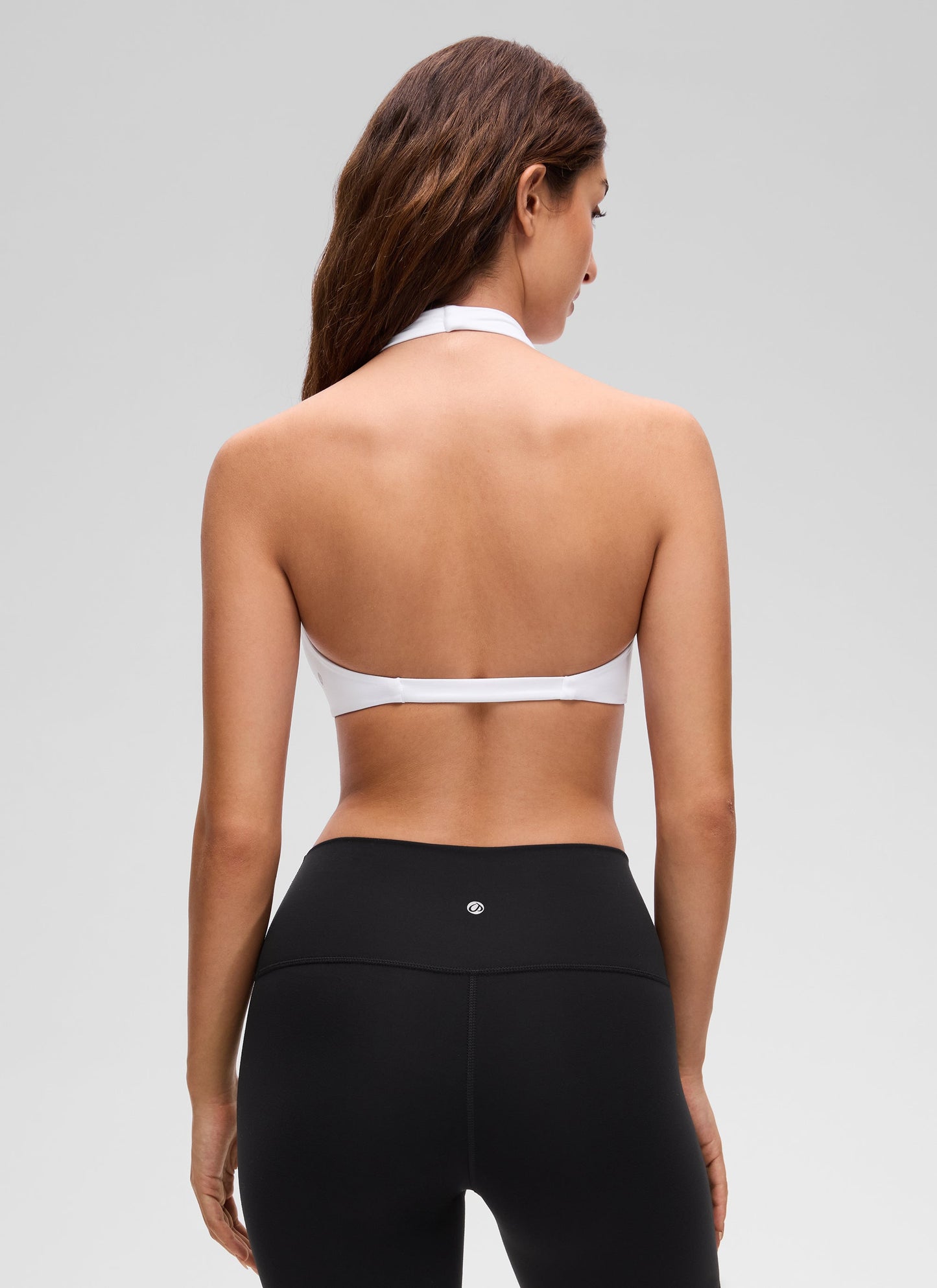 Butterluxe Double Lined Twist Halter Sports Bra