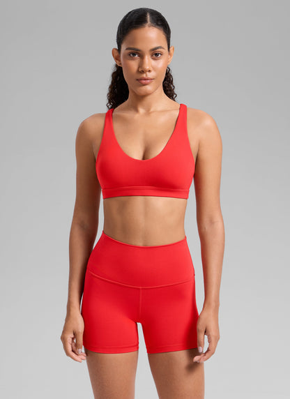 Butterlift® Low Cut U Neck Strappy Sports Bra