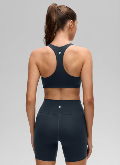 Butterluxe V Neck Racerback Sports Bra